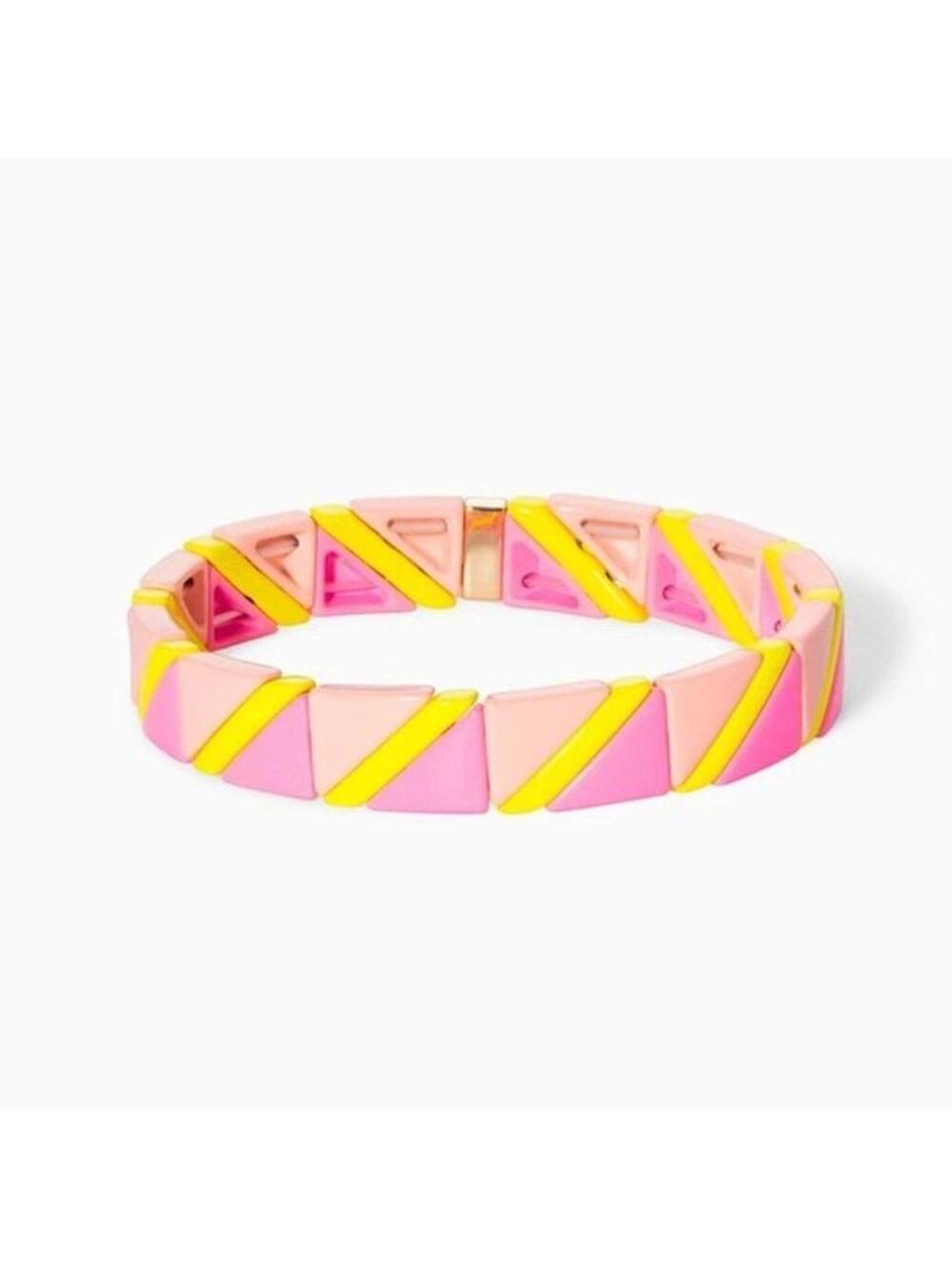 Roxanne Assoulin Neon Lite Bracelet Flamingo Coral